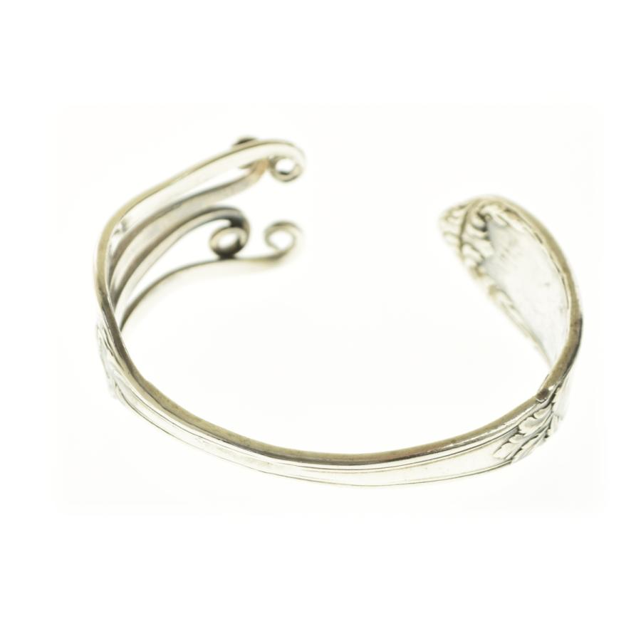 ワカンシルバースミスのシルバー９２５フォークバングル ※破損 ※定価50000 WAKAN SILVER SMITH / ワカンシルバースミス Antique fork bangle