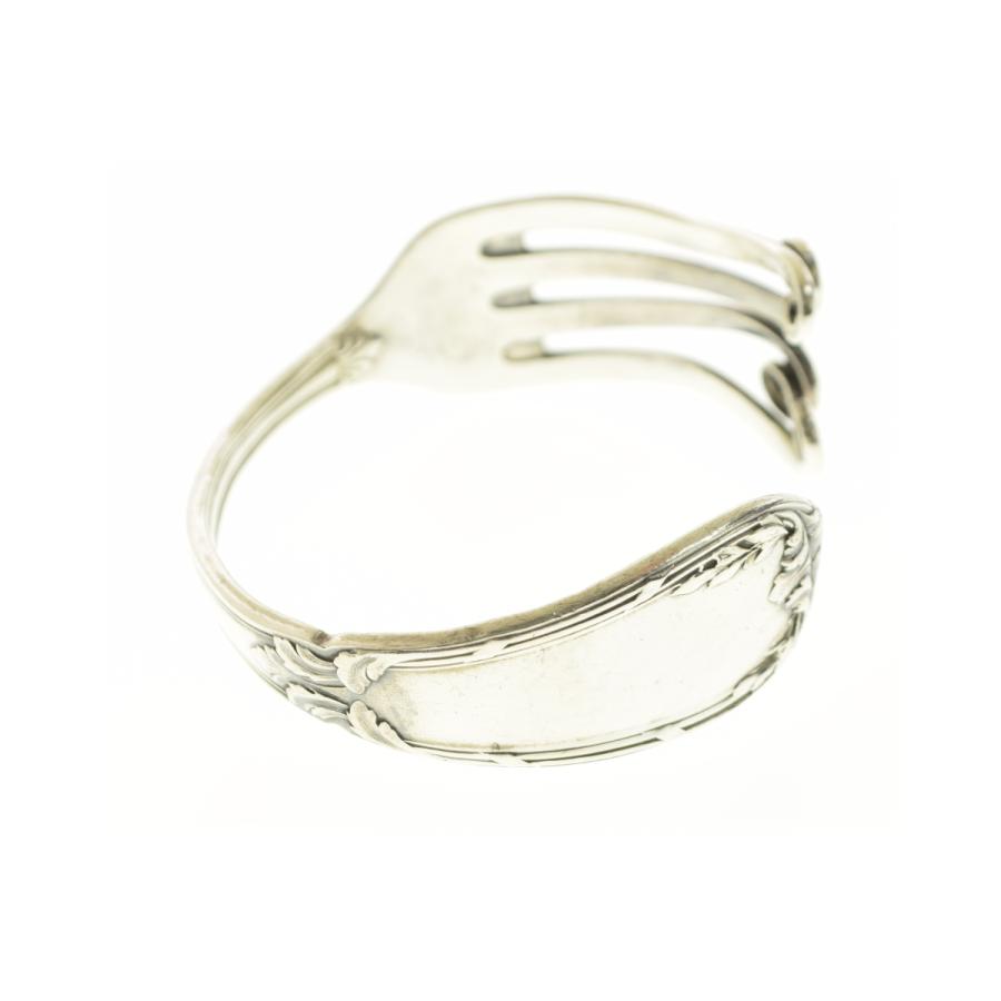ワカンシルバースミスのシルバー９２５フォークバングル ※破損 ※定価50000 WAKAN SILVER SMITH / ワカンシルバースミス Antique fork bangle