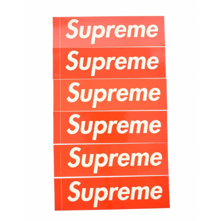 Supreme（シュプリーム） Box Logo ステッカー 6枚セット ステッカー
