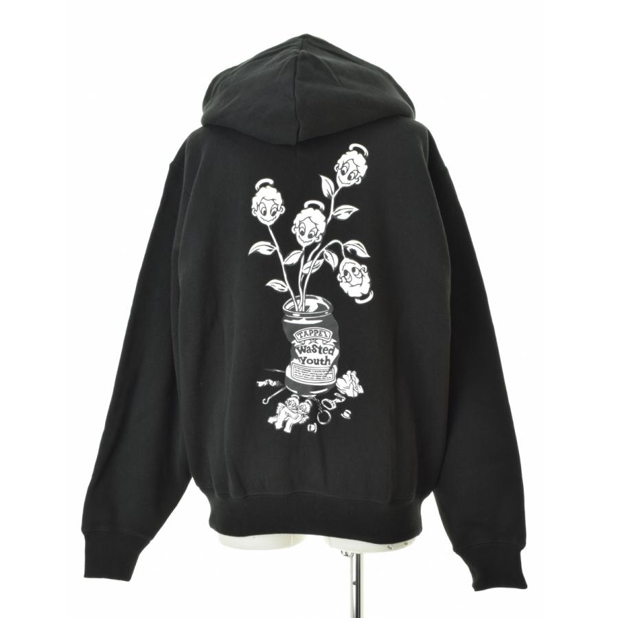 Wasted youth × TAPPEI / ウエステッドユース ZIP SWEAT HOODIE ジップ