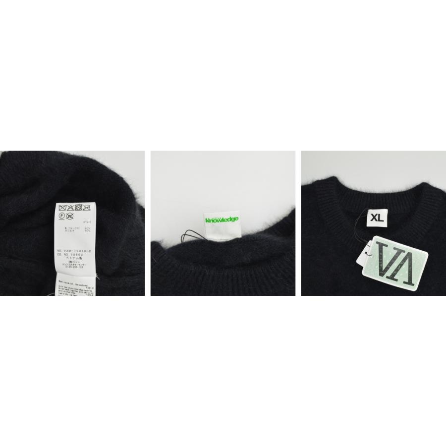 V.A. / VA / ヴイエー VAM-75010 Fox Cashmere Crew Knit フォックスカシミヤ 長袖ニットセーター