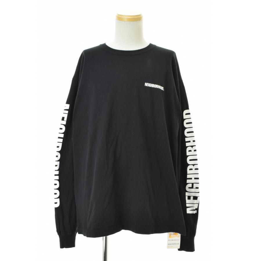 NEIGHBORHOOD（ネイバーフッド） 袖ロゴ 長袖Tシャツ : ブランド古着の