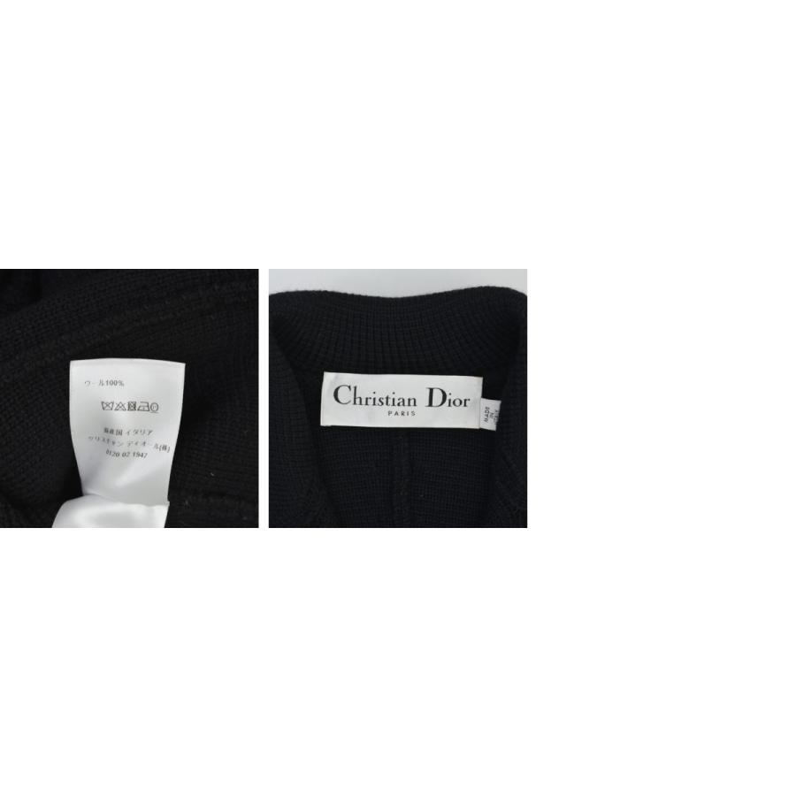 Christian Dior / クリスチャンディオール 054V03BS203 30 MONTAIGNE バージャケット ダブルブレスト ニット ウールジャケット