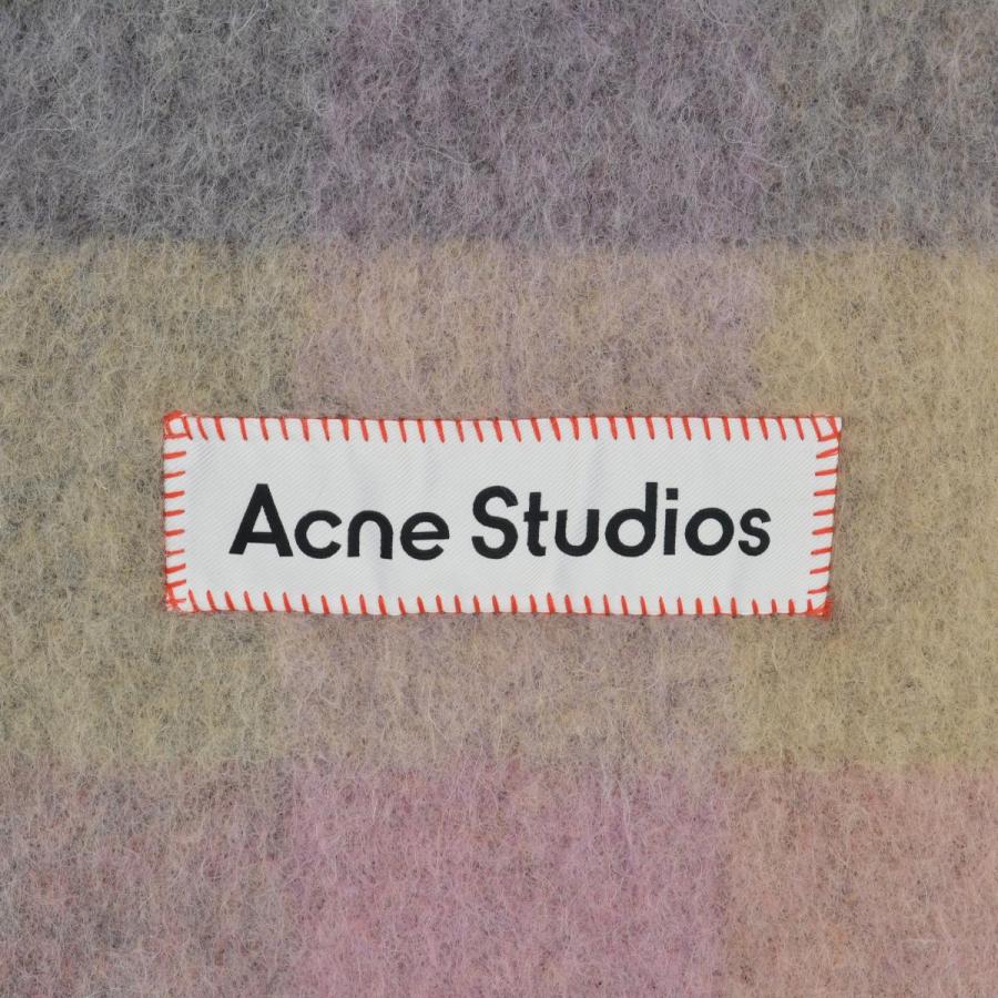 Acne Studios / アクネストゥディオズ CA0084 モヘアチェックスカーフ マフラー_3