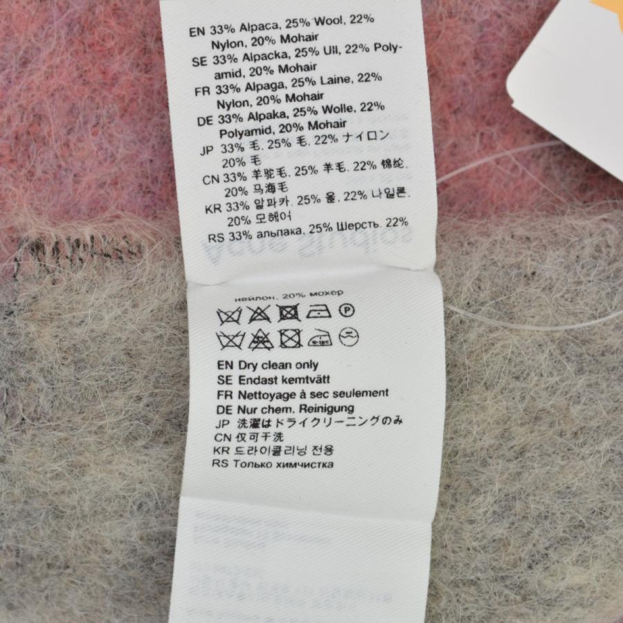 Acne Studios / アクネストゥディオズ CA0084 モヘアチェックスカーフ マフラー_4