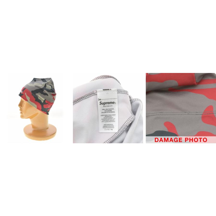 Supreme（シュプリーム） 26SS Base Layer Beanie Red Camo キャップ