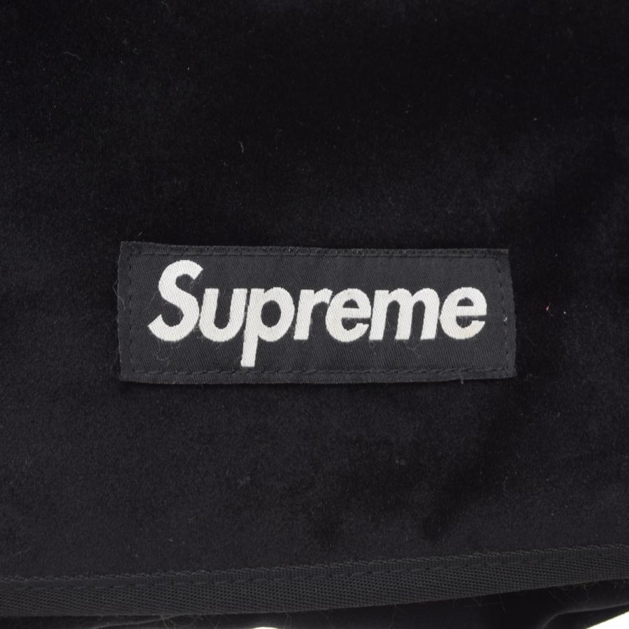 Supreme（シュプリーム） 25AW Velvet Small Messenger Bag Black