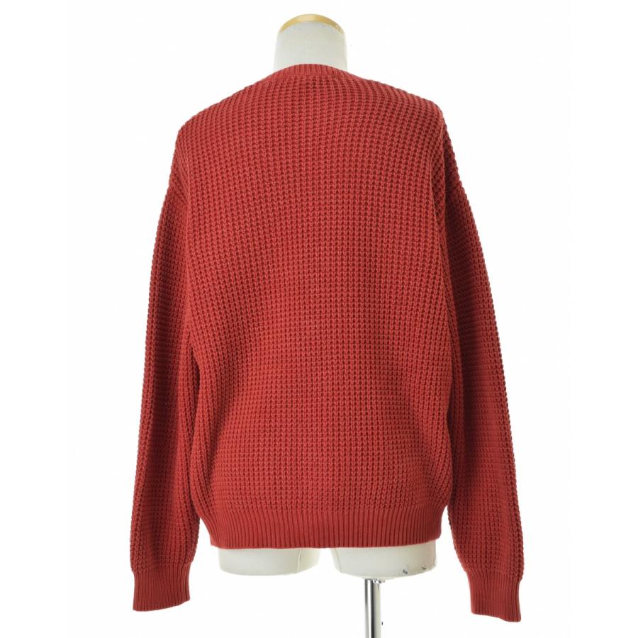 Supreme（シュプリーム） 26SS Washed Small Box Waffle Sweater Red