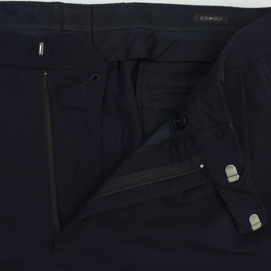 COMOLI / コモリ X01-03005 ウール 2タックパンツ ウールパンツ