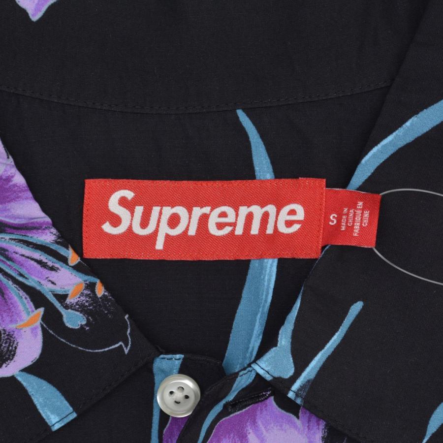 Supreme（シュプリーム） 26SS AOI Lilies S/S Shirt Black 半袖シャツ