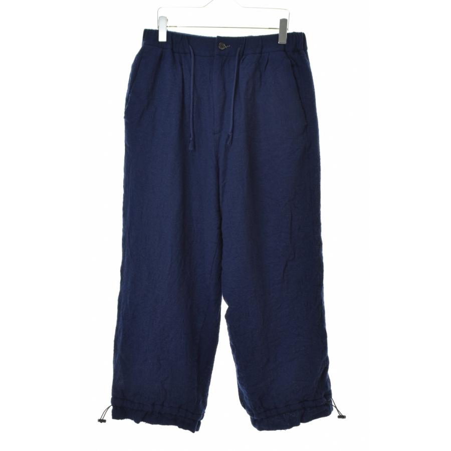 DIGAWEL（ディガウェル） Hem gathers pants ウールパンツ : ブランド
