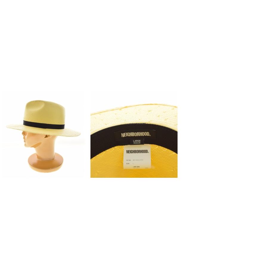 NEIGHBORHOOD PAPER FEDORA HAT ストロー ハット NEIGHBORHOOD（ネイバーフッド） 25SS 251YGNH-HT01 PAPER FEDORA HAT