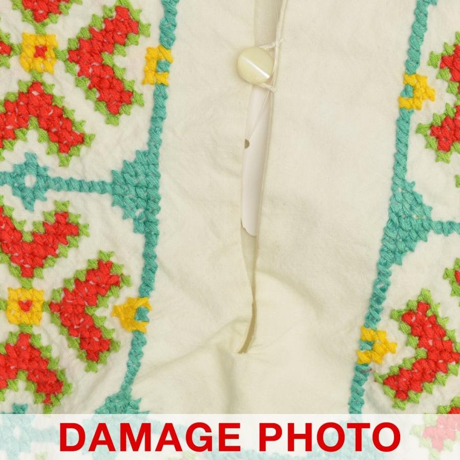 【VINTAGE】刺繍フォークロア長袖チュニック VINTAGE VINTAGE / ヴィンテージ 刺繍フォークロア 長袖チュニック