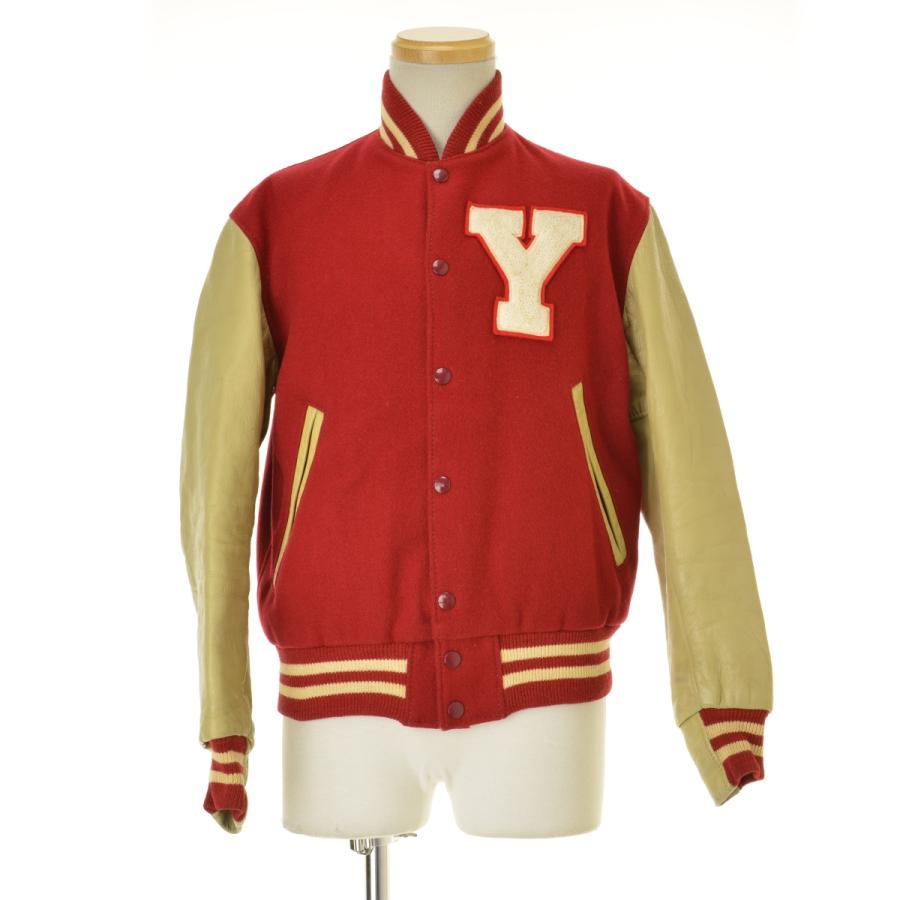 GOLDEN BEAR / ゴールデンベアー 60s レザー×メルトン ベースボールジャケット G006211649ブランド古着の買取販売