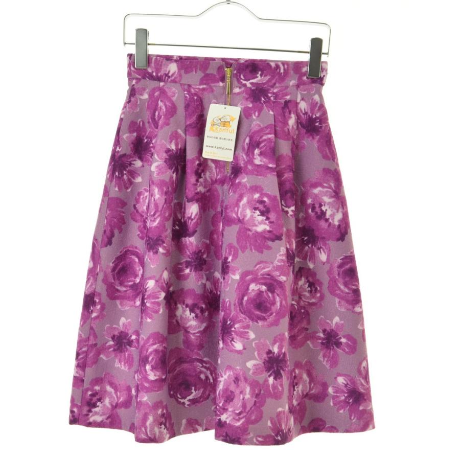 Proportion Body Dressing プロポーション ボディドレッシング 19 フラワージャガードタック スカート G ブランド古着の買取販売カンフル 通販 Yahoo ショッピング