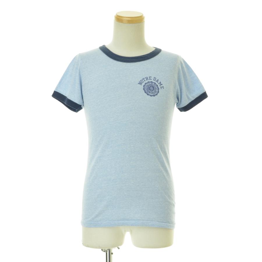 Champion（チャンピオン） 80s NOTRE DAME 霜降り 50/50 半袖Tシャツ
