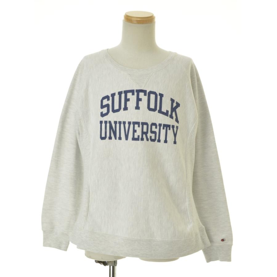 Champion チャンピオン パキスタン製 リバースウィーブ Suffolk University 長袖スウェット G006223417 ブランド古着の買取販売カンフル 通販 Yahoo ショッピング