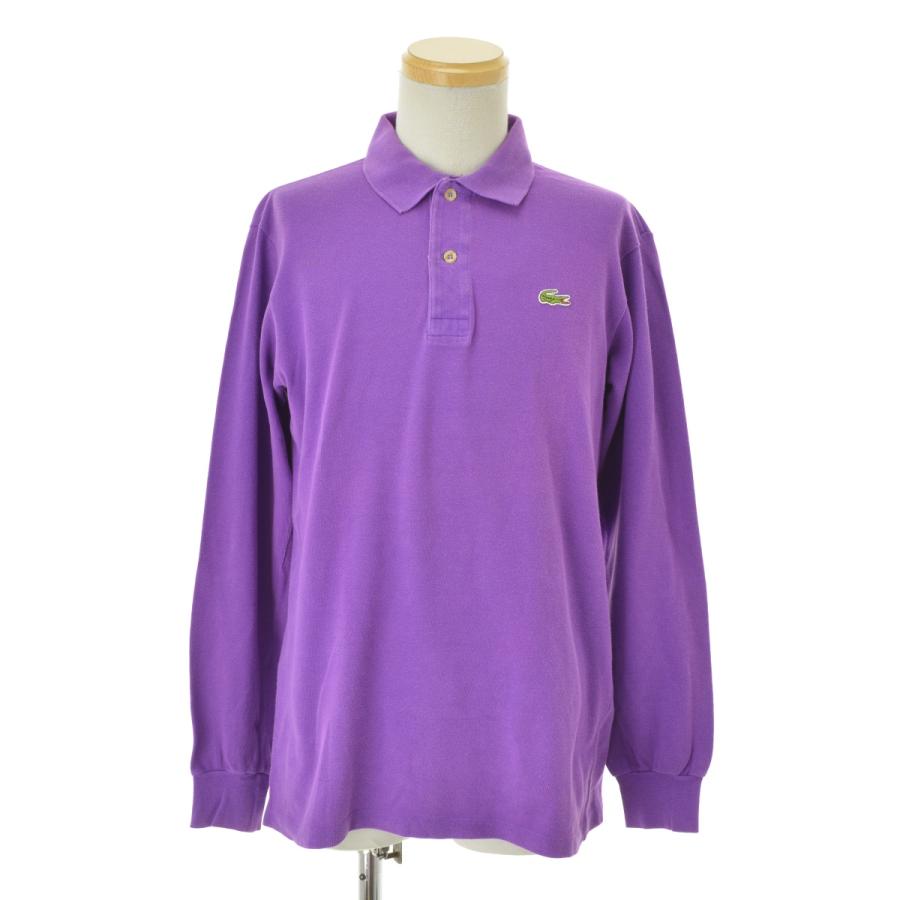 70s フランス製 LACOSTE ラコステ フレラコ 長袖 ポロシャツ 鹿の子 LACOSTE（ラコステ） 70s CHEMISE フランス製 鹿の子ワンポイント 長袖