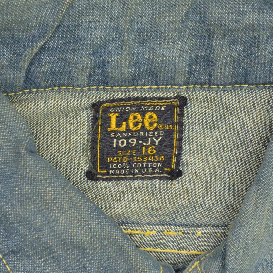 Lee（リー） 60s〜 109-JY デニムジャケット : ブランド古着の買取販売