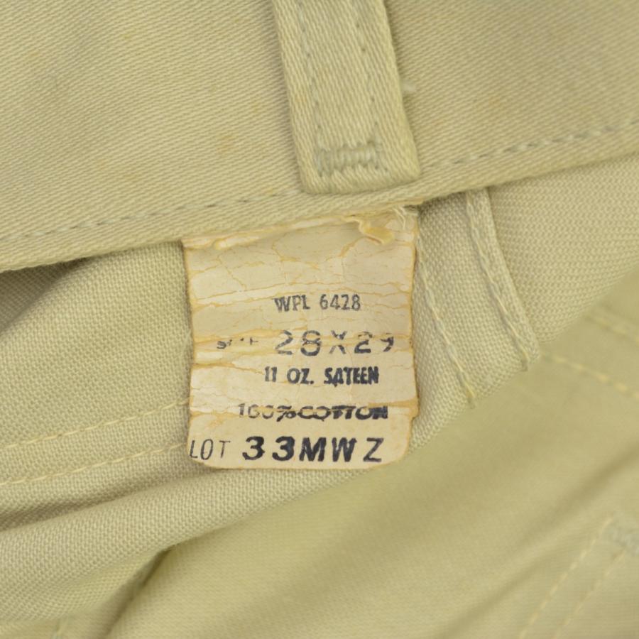 Wrangler（ラングラー） 60s DEADSTOCK 33MWZ コットンサテン パンツ