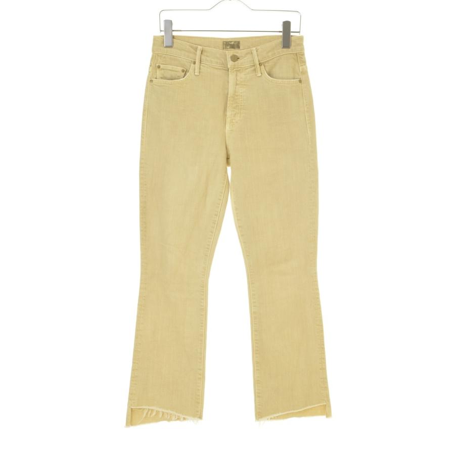MOTHER DENIM / マザー 1157-544 SAND BEIGE INSIDER CROP STEP FRAY  