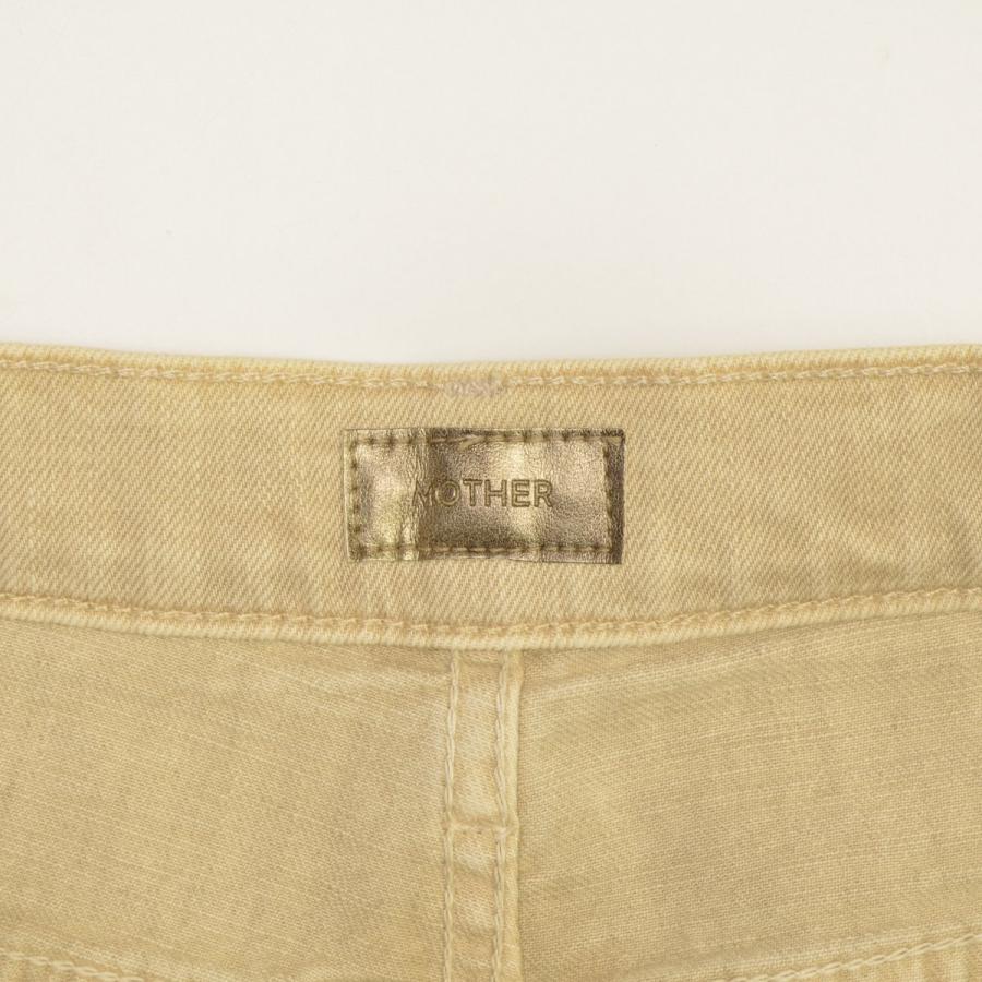 MOTHER DENIM / マザー 1157-544 SAND BEIGE INSIDER CROP STEP FRAY  