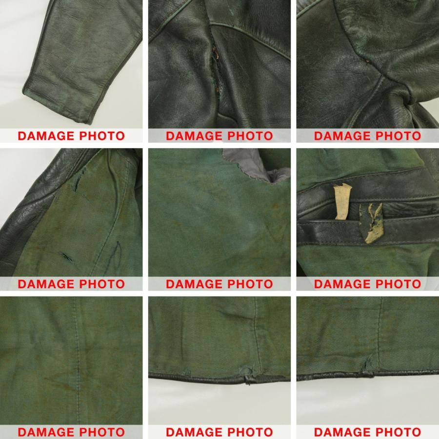 VINTAGE VINTAGE / ヴィンテージ 60s レザーダブル RUHRジッパー