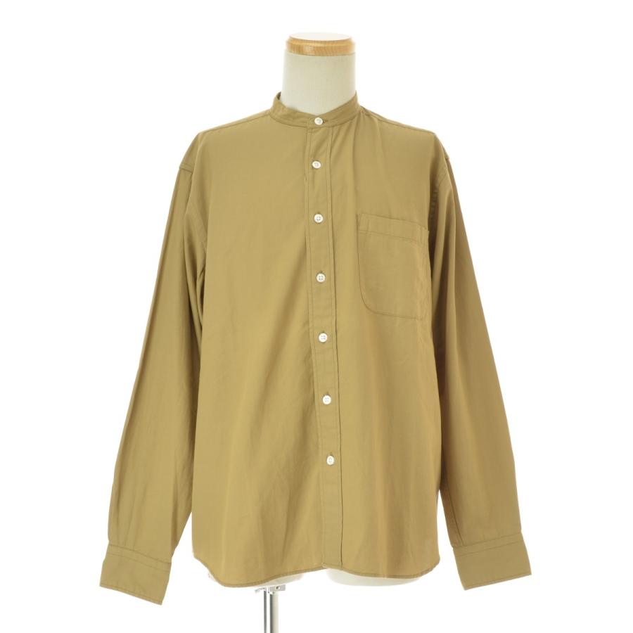 SOPH NET. / ソフネット 20SS STANDARD BIG BAND COLLAR SHIRT スタンダード ビッグバンドカラー 長袖シャツ｜kanful