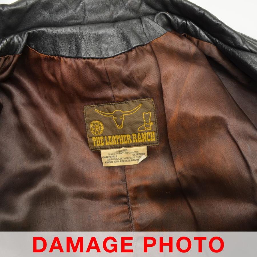 THE LEATHER RANCH 70s レザーダブル ライダースジャケット : ブランド
