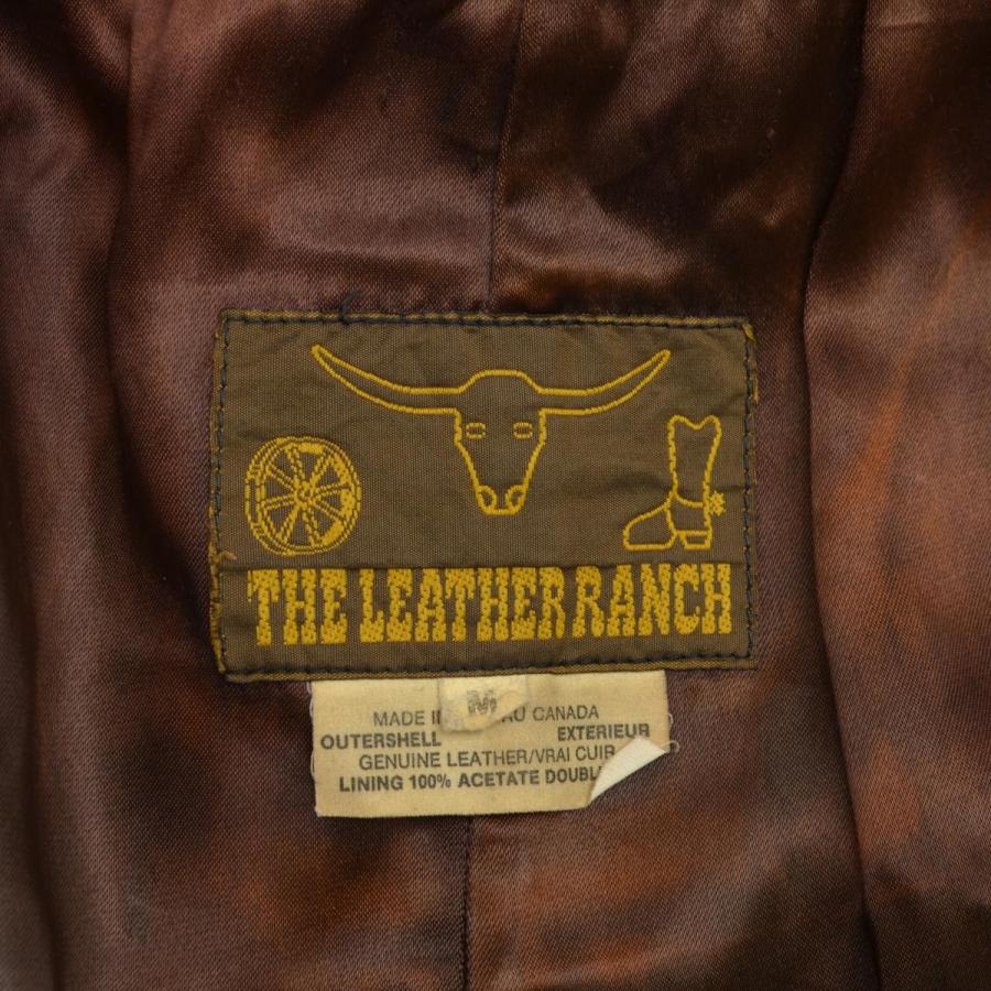 THE LEATHER RANCH 70s レザーダブル ライダースジャケット : ブランド