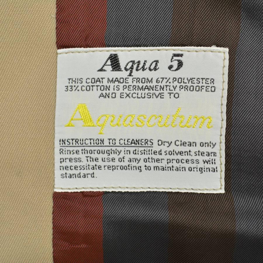 Aquascutum（アクアスキュータム） 70s〜 イングランド製 シングル