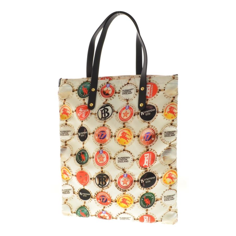 BURBERRY（バーバリー） 8022365 MD FLAT TOTE BOTTLE CAP PRINTED