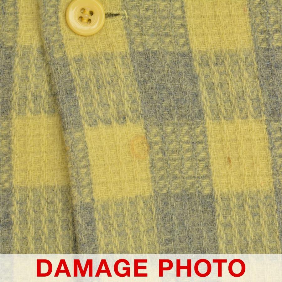 Buck Skein Joe 50's 40's ウールチェックシャツ　黄 Buck Skein Joe 50's 40's ウールチェックシャツ 黄 - メルカリ