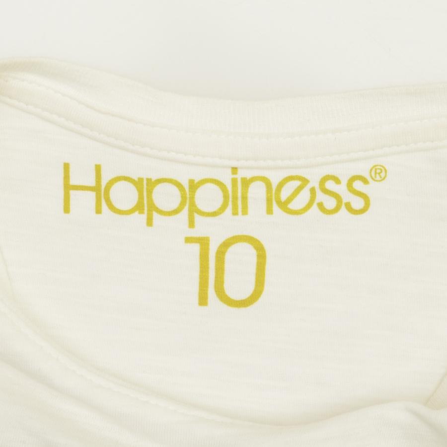 Happiness 10 / ハピネステン プリント 半袖Tシャツ｜kanful｜04