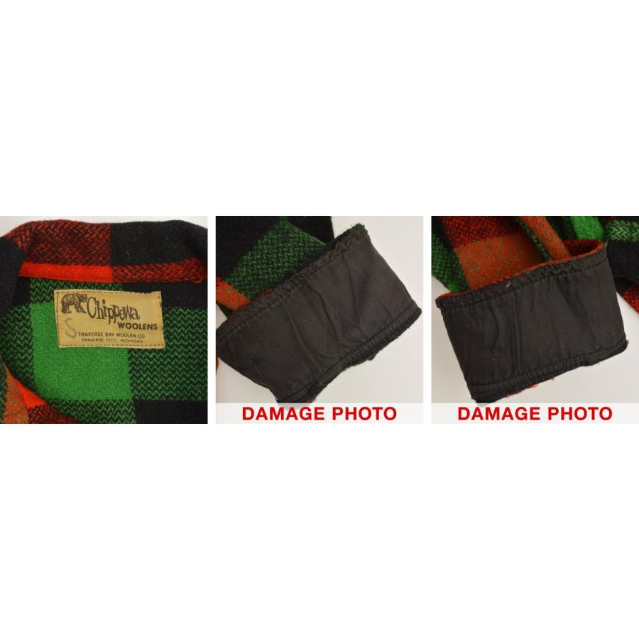CHIPPEWA WOOLENS バッファローチェック ウール 長袖シャツ : ブランド