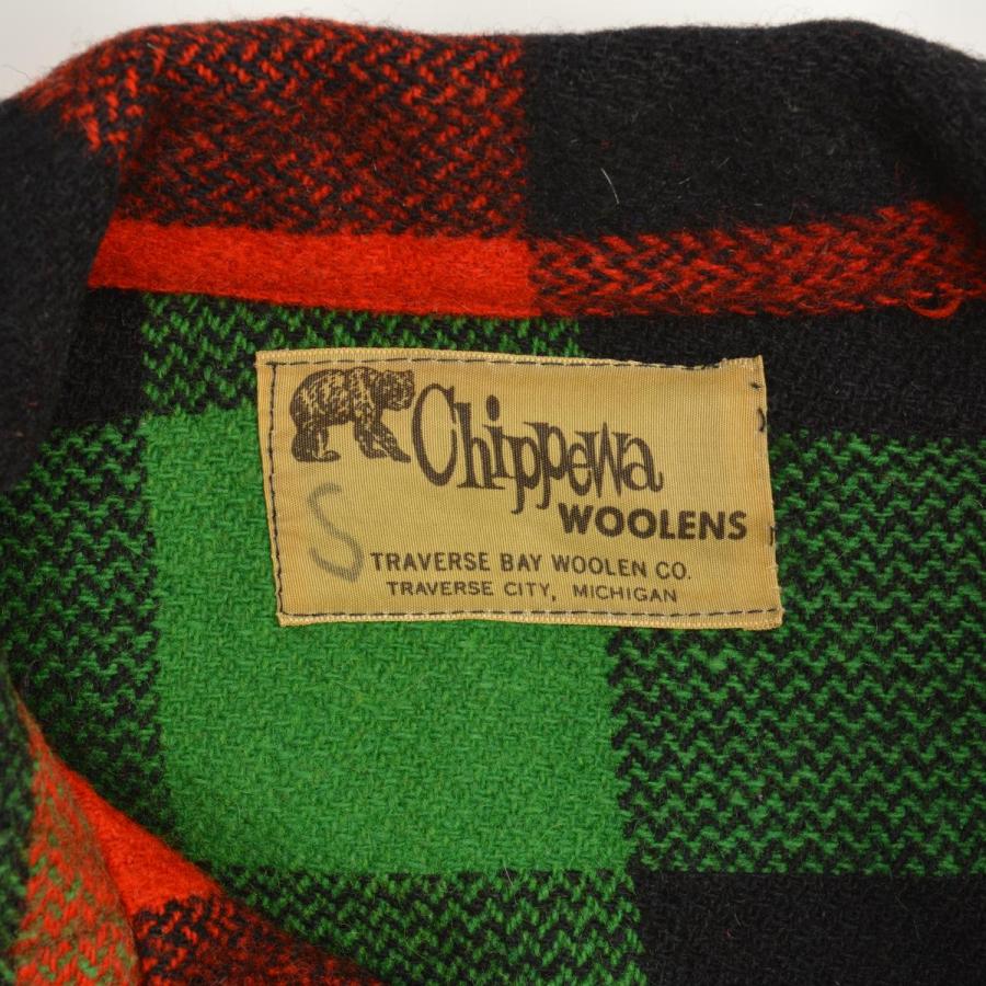 CHIPPEWA WOOLENS バッファローチェック ウール 長袖シャツ : ブランド
