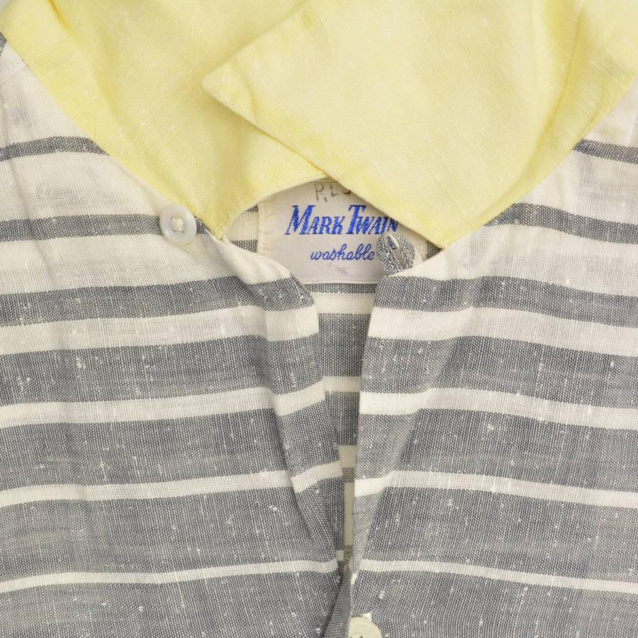 MARK TWAIN 50s〜60s 2ポケットオープンカラー 半袖シャツ : ブランド