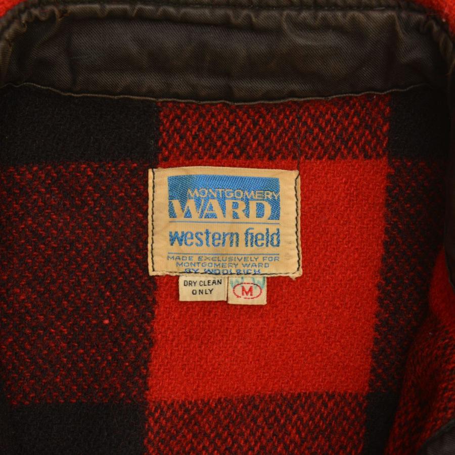 MONTGOMERY WARD / モンゴメリーワード 60s チェックウール 長袖シャツ
