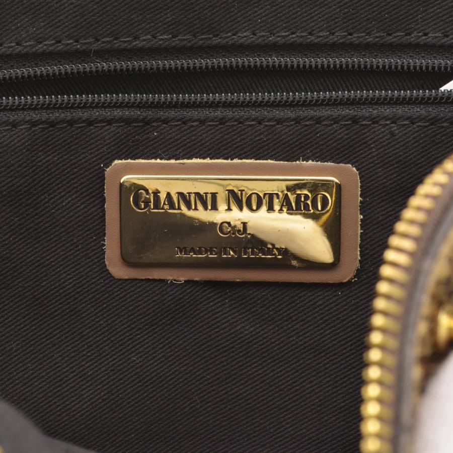 Gianni Notaro / ジャンニノターロ 2WAY レオパード ショルダーバッグ 