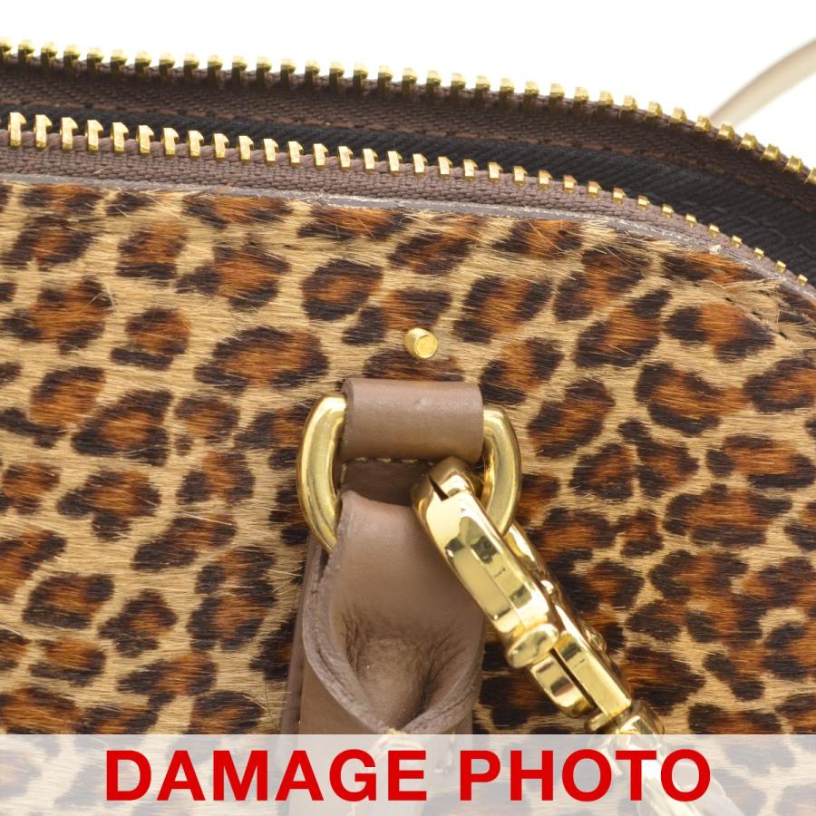 GIANNI NOTAROジャンニノターロレオパードショルダーバッグ