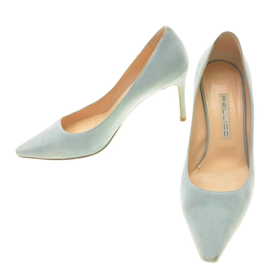 ペリーコPELLICO（36）アネッリスエードパンプスポインテッドトゥ