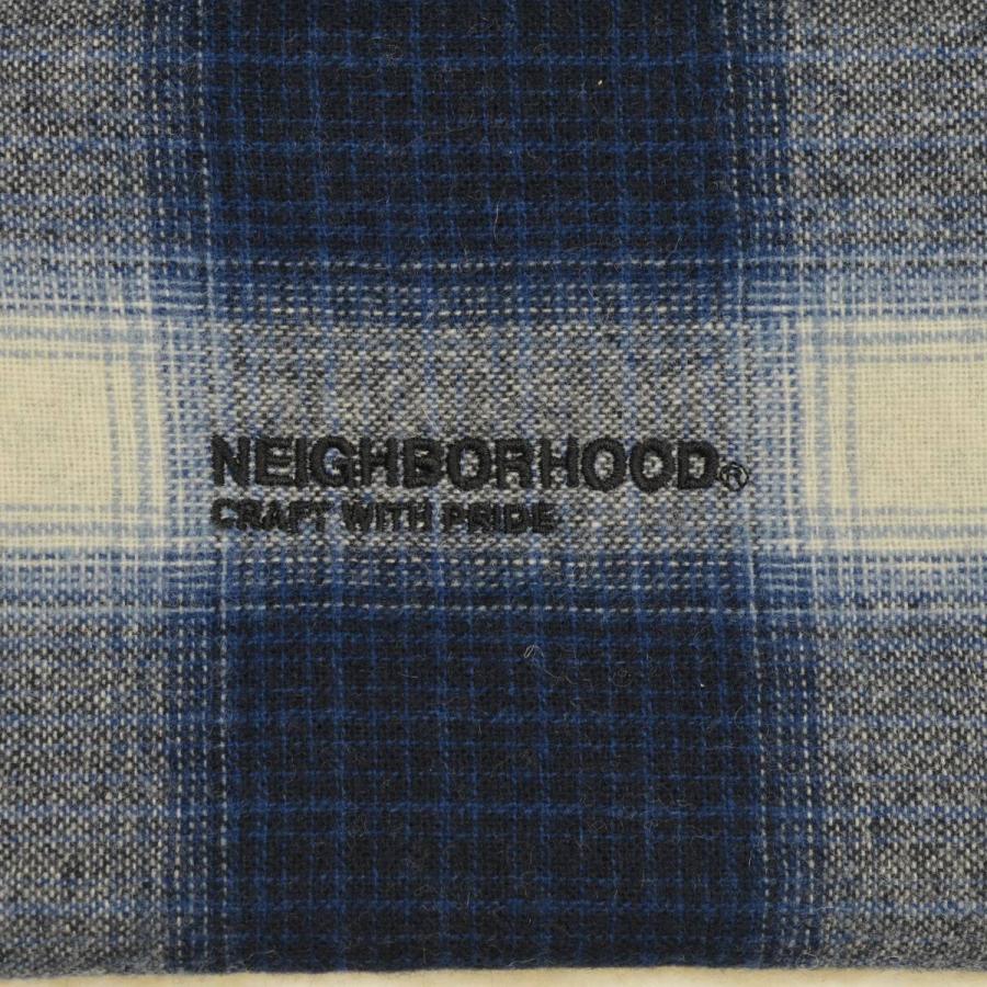 NEIGHBORHOOD × PENDLETON / ネイバーフッド  × ペンドルトン 22AW 2221508N-AC01S PENDLETON . CHECK BOA MUFFLER . WO マフラー｜kanful｜04