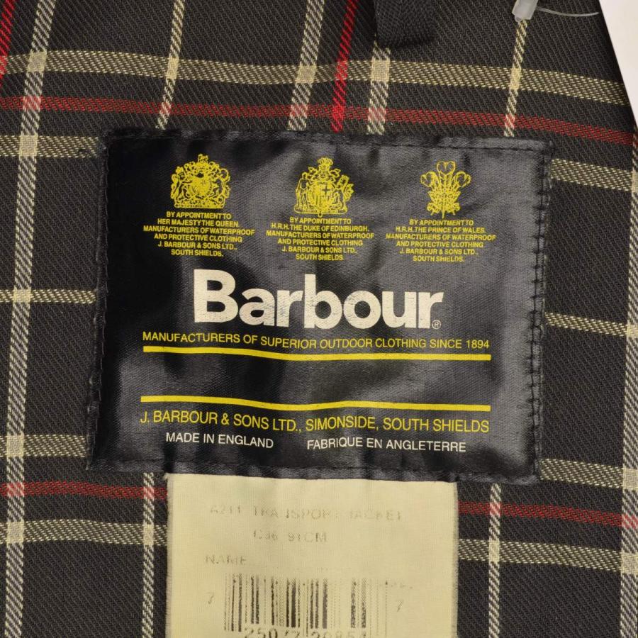 BARBOUR / バブアー 3ワラント イングランド製 A211 TRANSPORT JACKET トランスポート ジャケットの画像
