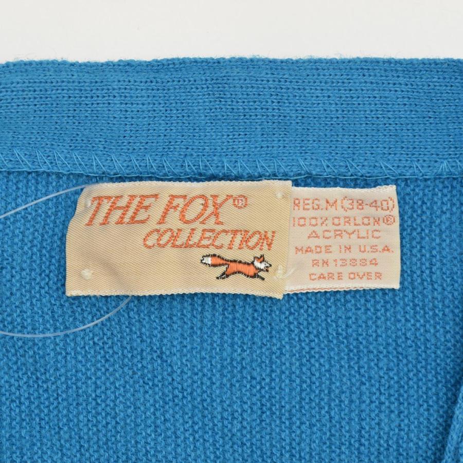 THE FOX COLLECTION 80s アクリルニット 長袖カーディガン : ブランド