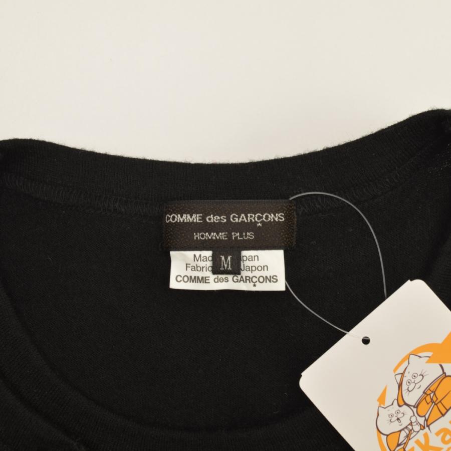 COMME des GARCONS HOMME PLUS / コムデギャルソンオムプリュス 22AW AD2022 PJ-T003 キュプラ切替スリーブ レイヤード風 ウール天竺 長袖カットソー｜kanful｜05