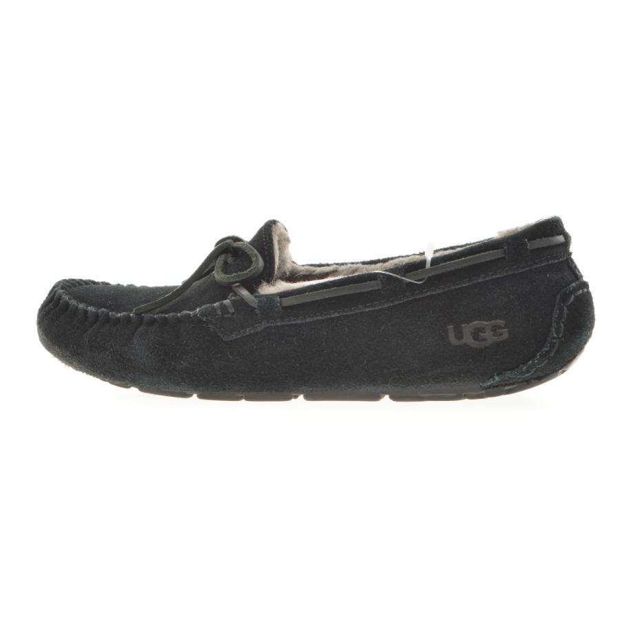 UGG ブラック スリッポン ダコタ モカシンリボンムートン黒 24cm ugg