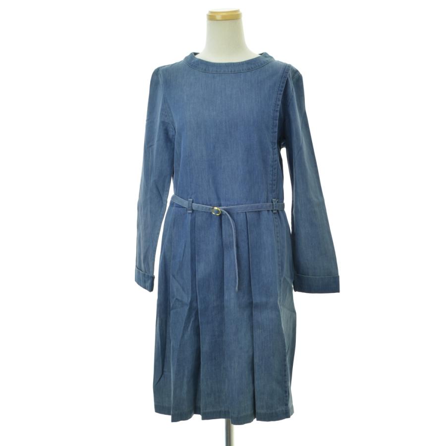 APC / アーペーセー シャンブレーデニム 長袖ワンピース : g006259917  
