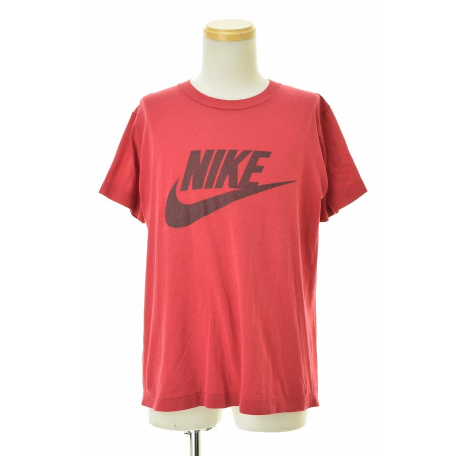 NIKE / ナイキ 80s 紺タグ ロゴスウォッシュプリント 半袖Tシャツ 