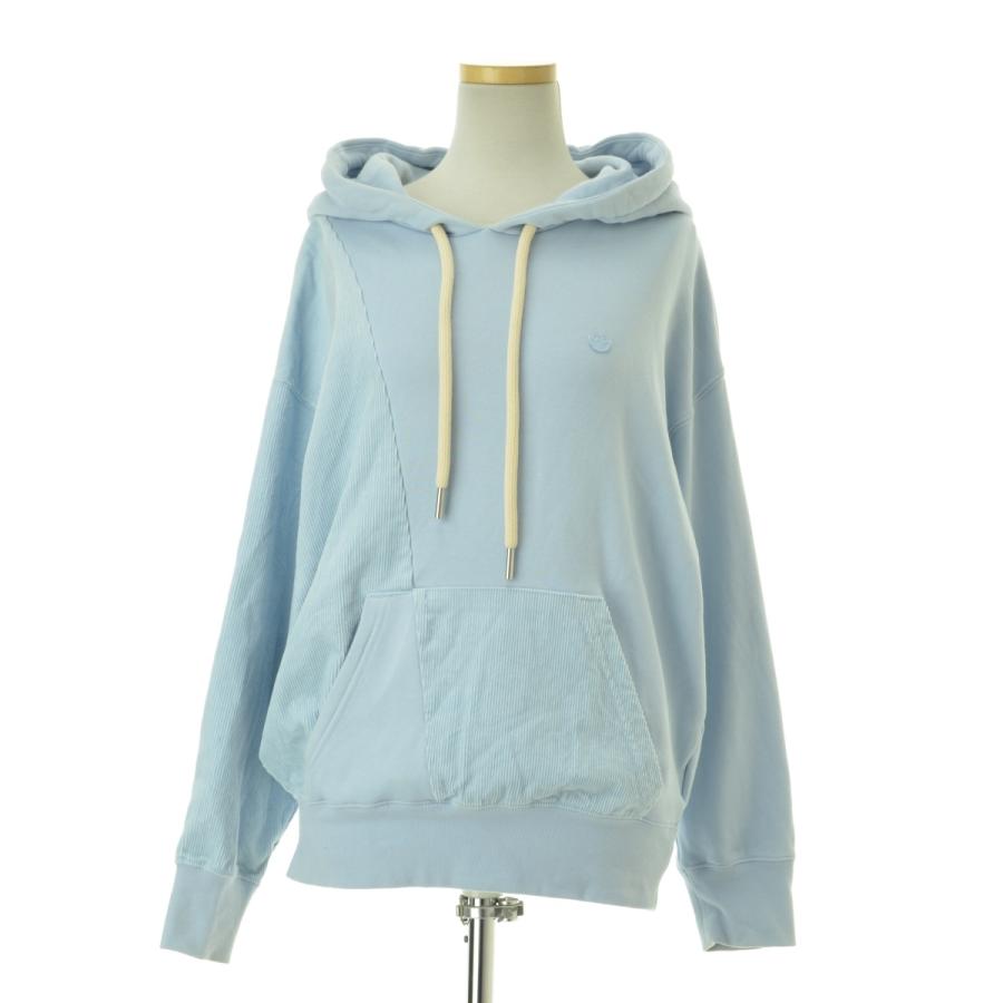 【ADIDAS】HC0320 アディカラー コーデュロイ切替スウェットパーカー adidas（アディダス） HC0320 アディカラー コーデュロイ切替