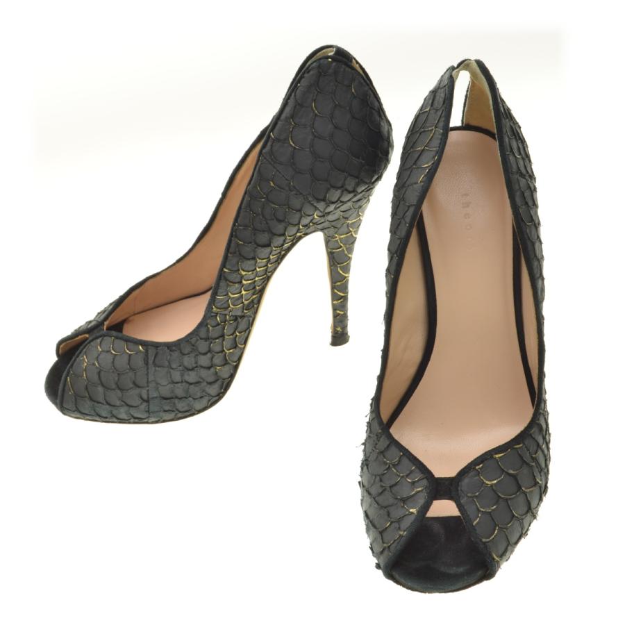 theory Theory / セオリー 1360302 Kari ウロコレザー パンプス  